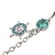 Anchor Wheel Rhinestone Navel Belly Ring Dangle Piercing Body Jewelry