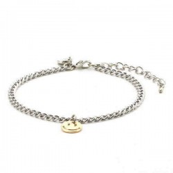 Anklet Atmospheric Noble Metal Chain Emoji Smile Anklet For Women