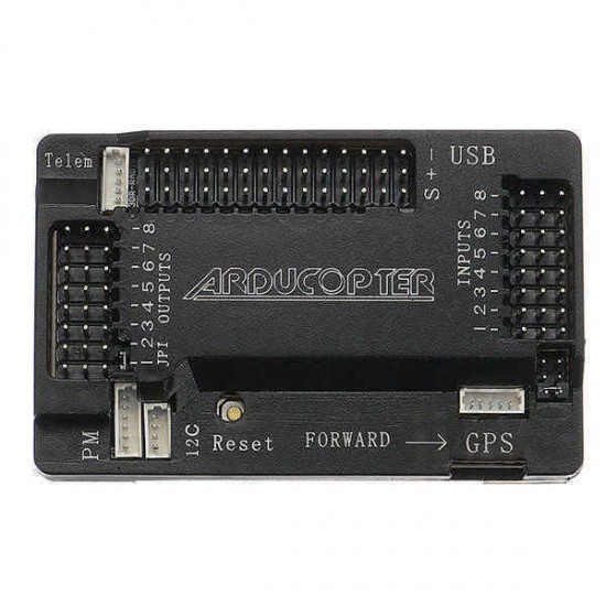 Ardupilot APM 2.8 Flight Controller Board Bend Pin with Protective Case for RC Multi Rotor Drone