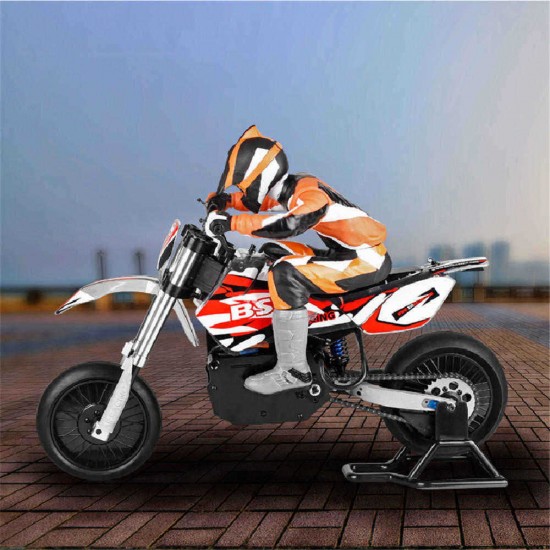 BSD Racing 404T 1/4 2.4G 4WD 60km/h Brushless Rc Motorcycle Electric On-Road Car Model