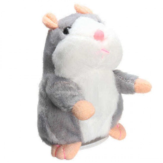 Banggood Mimicry Talking Hamster Pet 15cm Christmas Gift Plush Toy Cute Speak Sound Record Stuffed Animal Toy