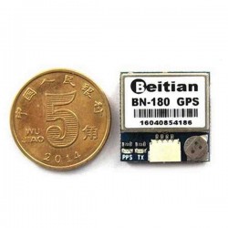 Beitian Smallest Mini Dual GLONASS+GPS BN-180 Micro Double GPS Antenna Module UART TTL For CC3D F3 RC Drone Airplane