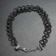 Black Stretch Henna Tattoo Choker Collar Necklace Vintage Jewelry