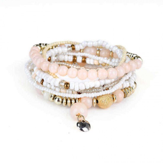 Bohemian Bracelet Beads Multilayer Retro Bracelet For Women