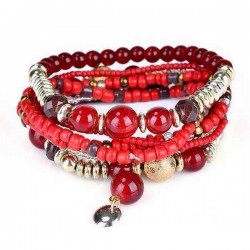 Bohemian Bracelet Beads Multilayer Retro Bracelet For Women