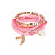 Bohemian Bracelet Crystal Beads Tassel Multilayer Bracelets for Women