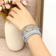 Bohemian Bracelet Leaves Chain Multilayer Beads Bracelets for Women