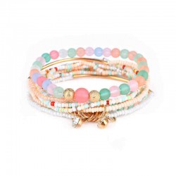 Bohemian Bracelet Rhinestone Beads Multilayer Bracelets for Women