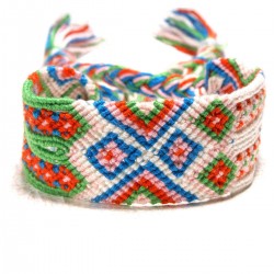 Bohemian Charm Bracelet Vintage Hand Wave Tassels Jewelry Colorful Bracelets for Women Men
