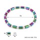 Bohemian Colorful Magnetic Beads Anklet Bracelets Fashion Summer Foot Healing Jewelry for Women