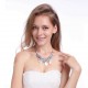 Bohemian Gold Trendy Party Shell Crystal Necklace Clothing Accessories for Women