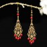 Bohemian Hallow Tassels Earrings Alloy Long-Style Ear Drop Earring For Women