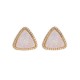 Bohemian Matte Gypsophila Ear Stub Retro Earring For Women Accessories