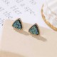 Bohemian Matte Gypsophila Ear Stub Retro Earring For Women Accessories