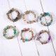 Bohemian Printed Bead Bracelet Multi-Layer Bead Bracelet Retro Style For Women