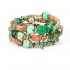 Bohemian Printed Bead Bracelet Multi-Layer Bead Bracelet Retro Style For Women