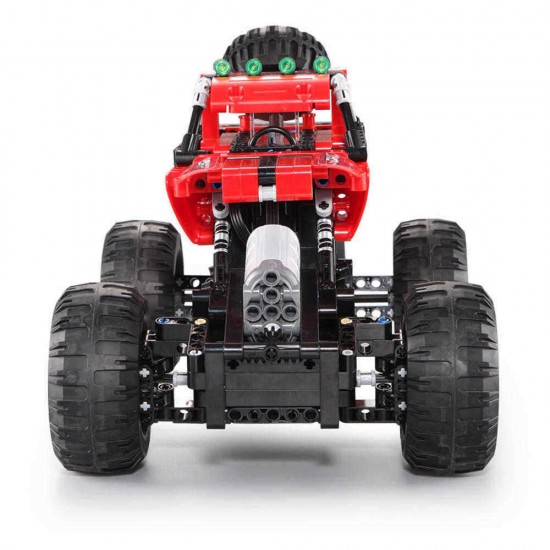 CaDA C51041W 489PCS 2.4G Assembling Building Block RC Car Off-Road Vehicle Model