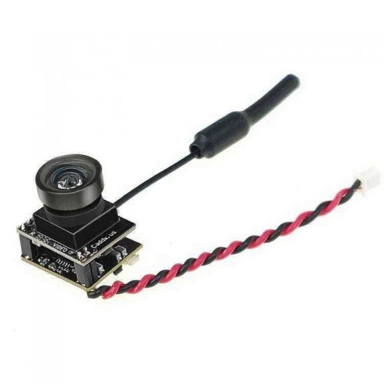 Caddx Beetle V1 5.8Ghz 48CH 25mW CMOS 800TVL 170 Degree Mini FPV Camera AIO LED Light For RC Drone