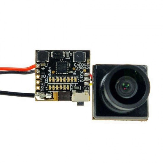 Caddx Firefly 1/3" CMOS 1200TVL 2.1mm Lens 16:9 / 4:3 NTSC/PAL FPV Camera With VTX For RC Drone