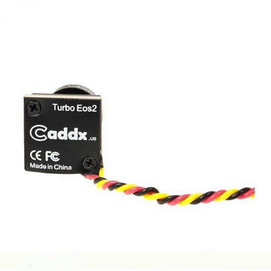 Caddx Turbo EOS2 4:3 1200TVL 2.1mm 160 Degree 1/3 CMOS Mini FPV Camera NTSC/PAL For RC Drone