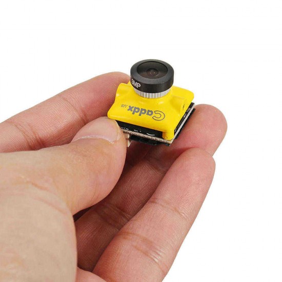 Caddx Turbo Micro F2 1/3" CMOS 2.1mm 1200TVL 16:9/4:3 NTSC/PAL Low Latency FPV Camera W/ Microphone