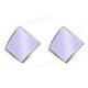 Candy Color Alloy Oil Rhombus Ear Stud Earrings Women Jewelry