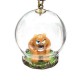 Cartoon Glass Ball Bead Pendant Sweater Necklace Long Chain