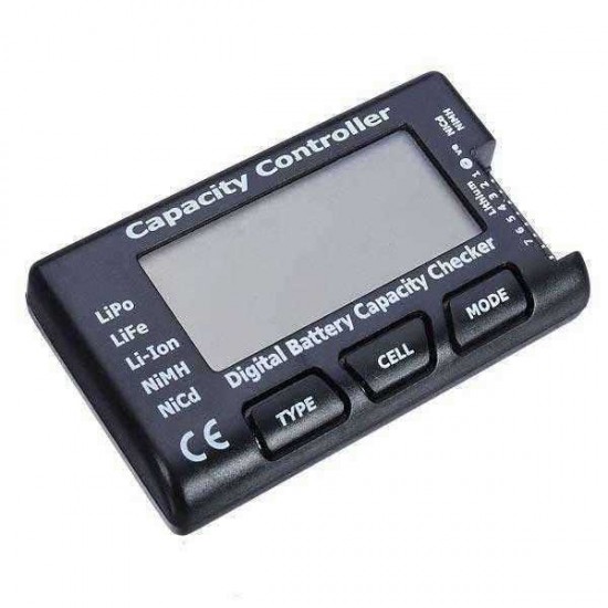 CellMeter-7 Battery Capacity Checker Tester LiPo LiFe Li-ion NiMH NiCd