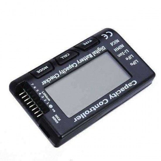 CellMeter-7 Battery Capacity Checker Tester LiPo LiFe Li-ion NiMH NiCd