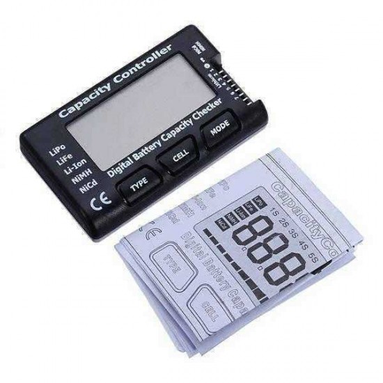 CellMeter-7 Battery Capacity Checker Tester LiPo LiFe Li-ion NiMH NiCd