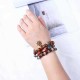 Charm Multilayer Tassel Bracelets Leaf Anchor Bracelet Love Heart Gift for Women