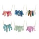 Colorful Cylinder Crystal Pendant Necklace Dress Accessories Chain Women Fashion Jewelry