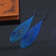 Computer Chip Colorful Earrings Trendy Stainless Steel Hollow Drop Pendant Women Earrings