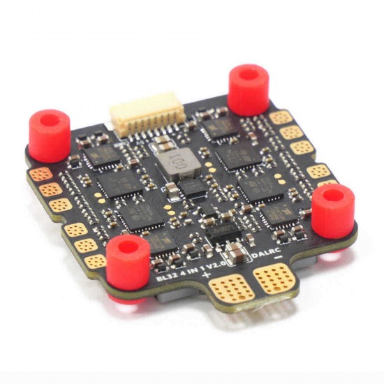 DALRC ENGINE 40A Pro 3-5S Blheli_32 4 in 1 Brushless ESC DSHOT1200 Ready w/ 5V 3A BEC for RC Drone