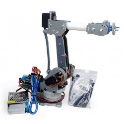 DIY 6DOF Robot Arm 4 Axis Rotating Mechanical Robotic Arm for Arduino