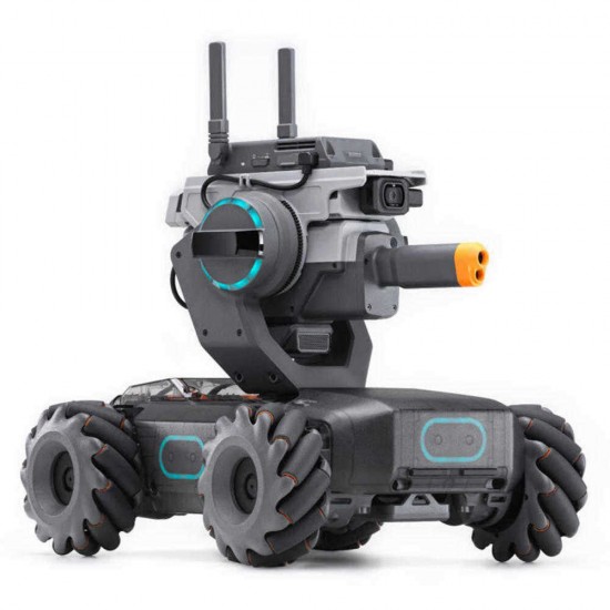 DJI Robomaster S1 STEAM DIY 4WD Brushless HD FPV APP Control Intelligent Educational Robot With AI Modules Support Scratch 3.0 Python Program