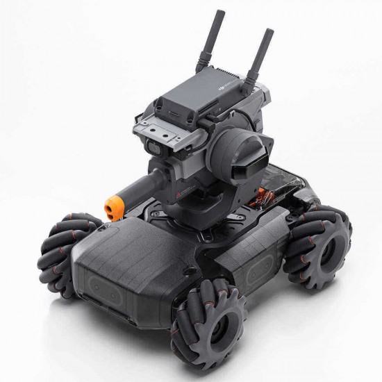 DJI Robomaster S1 STEAM DIY 4WD Brushless HD FPV APP Control Intelligent Educational Robot With AI Modules Support Scratch 3.0 Python Program