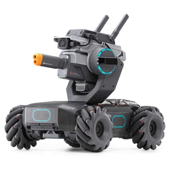 DJI Robomaster S1 STEAM DIY 4WD Brushless HD FPV APP Control Intelligent Educational Robot With AI Modules Support Scratch 3.0 Python Program