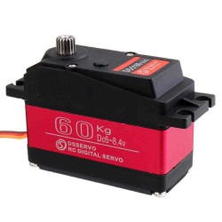 DSSERVO DS5160 HV 60kg 180°/270° 18T Metal Gear Digital Servo For 1/5 Redcat HPI Baja 5B SS RC Car Compatible SAVOX-0236 LOSI XL 5T