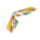 Dancing Wings Hobby DW Mini Rainbow EPP 600mm Wingspan FPV Flying Wing RC Airplane Kit