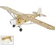 Dancing Wings Hobby Piper J3 Cub 1800mm Wingspan Balsa Wood Laser Cut RC Airplane Kit