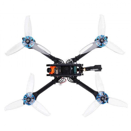 Diatone 2018 GT-M530 Stretch X 4S 230mm F4 OSD FPV Racer PNP w/ TBS 800mW VTX Runcam Micro Swift