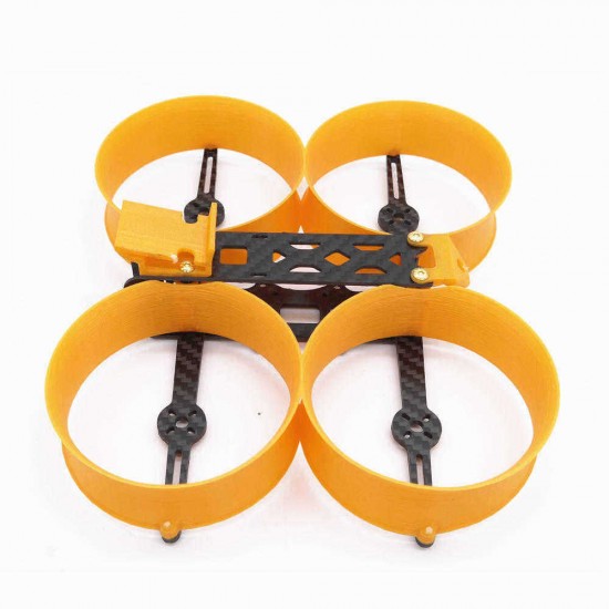 Donut" 3 Inch 140mm H-type Frame Kit 3D Printed + Carbon Fiber for RC Drone FPV Racing 75.5g