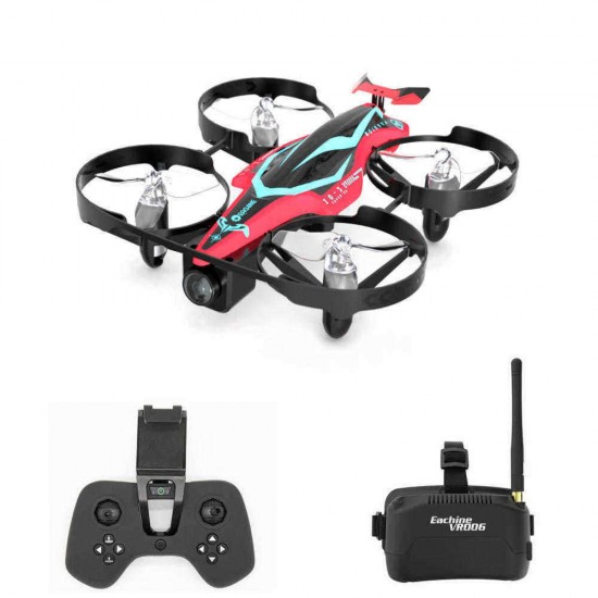 Eachine E013 Plus Micro FPV Racing Drone Anti-Turtle Mode w/ 5.8G 48CH 1000TVL Camera VR006 Goggles