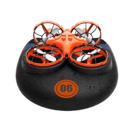 Eachine E016F 3-in-1 EPP Flying Air Boat Land Driving Mode Detachable One Key Return RC Quadcopter RTF