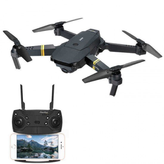 Eachine E58 WIFI FPV With 720P/1080P HD Wide Angle Camera High Hold Mode Foldable RC Drone Quadcopter RTF