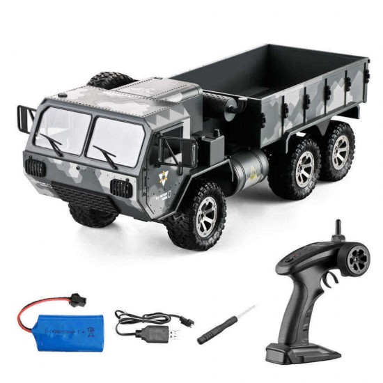 Eachine EAT01 1/16 2.4G 6WD RC Car Proportional Control US Army Military Off Road Rock Crawler Truck RTR Vehicle Model