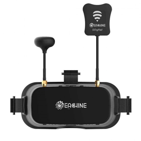 Eachine EV800DM Varifocal 5.8G 40CH Diversity FPV Goggles with HD DVR 3 Inch 900*600 Video Headset Build in 2000mAh Battery