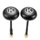 Eachine K-Loverleaves 5.8G 5dBi 6 Leaf Clover Antenna RHCP SMA/RP-SMA 1 Pair For FPV VTX RX RC Drone