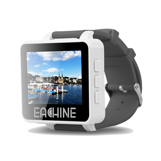 Eachine RD200 2" 5.8GHz 48CH FPV Wearable Watch DVR RaceBand Monitor Receiver OSD Built-in Battery Support AV-In for FPV RC Drone Transmitter Mount